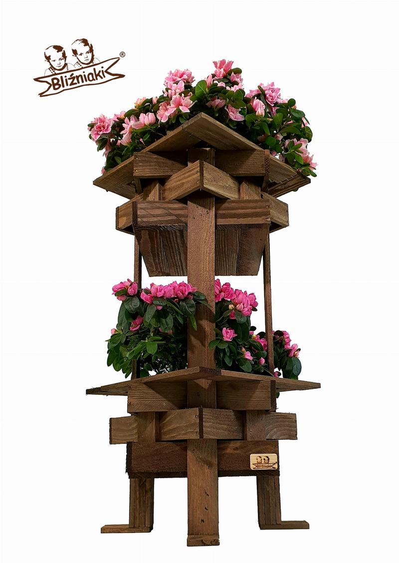 Budowa kwietnika kaskadowego