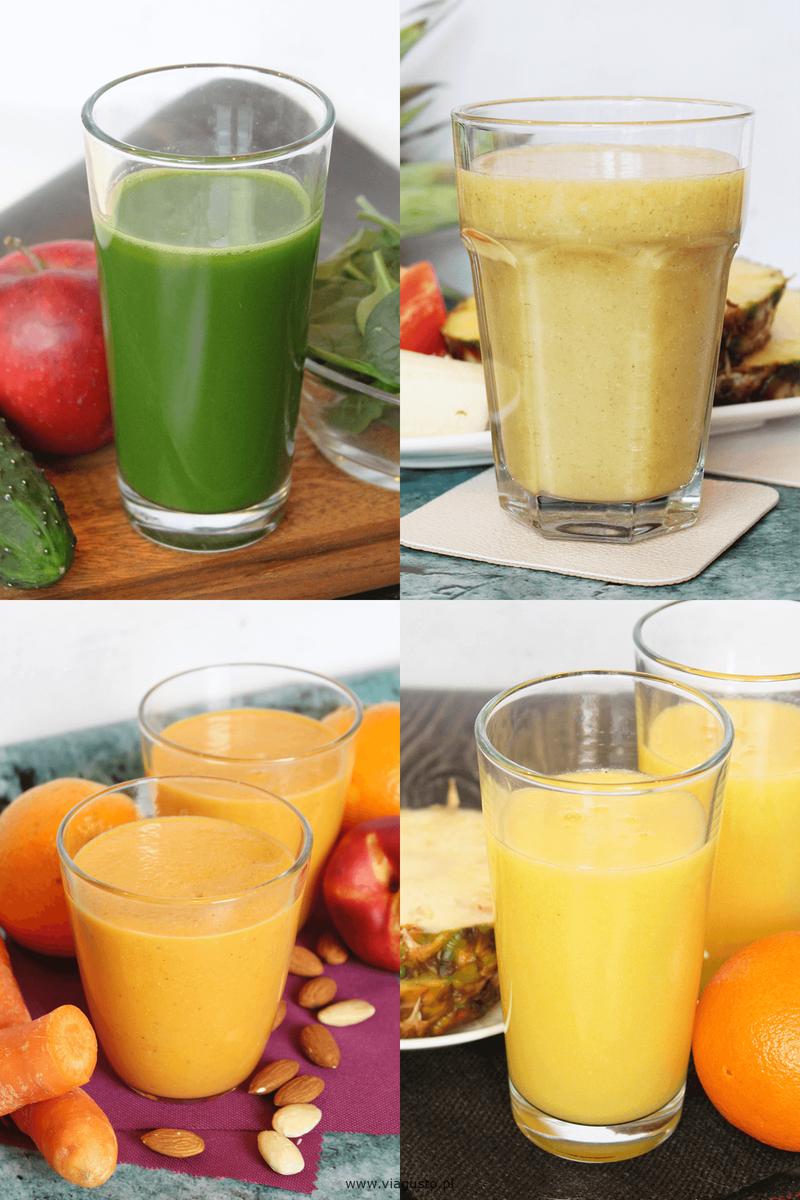 Owocowe drinki orzeźwiające