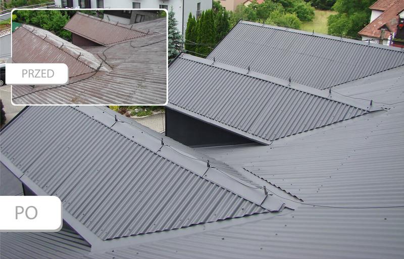 Malowanie dachu ceny w Polsce