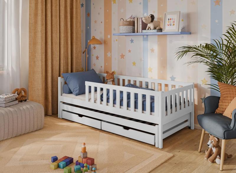 Aranżacja sypialni z łóżeczkiem