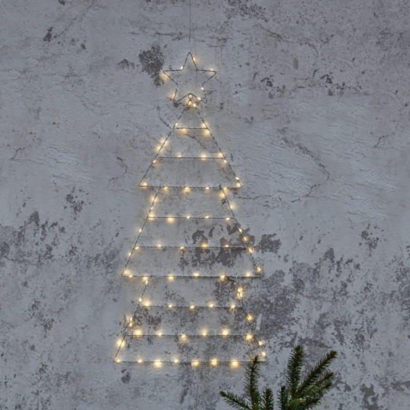 Choinka na ścianie diy