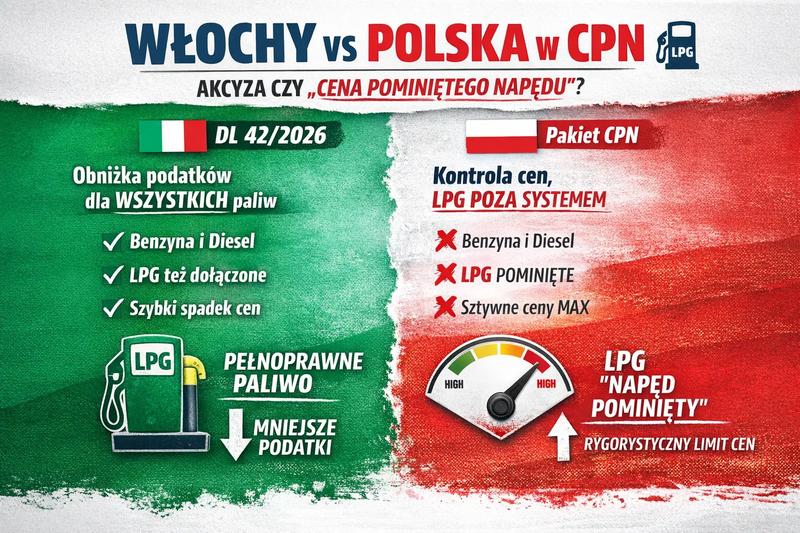 Cena autogazu w Polsce